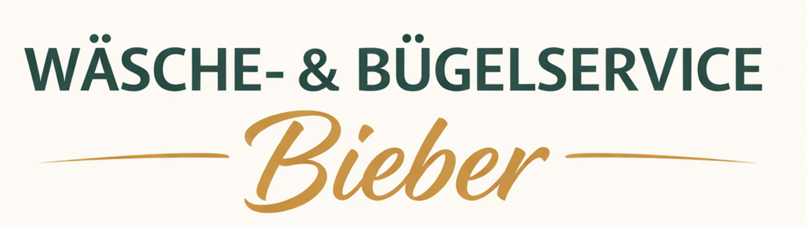 Wäsche- & Bügelservice Bieber Logo